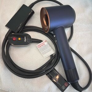 Dyson Supersonic Hair Dryer in Navy and Copper